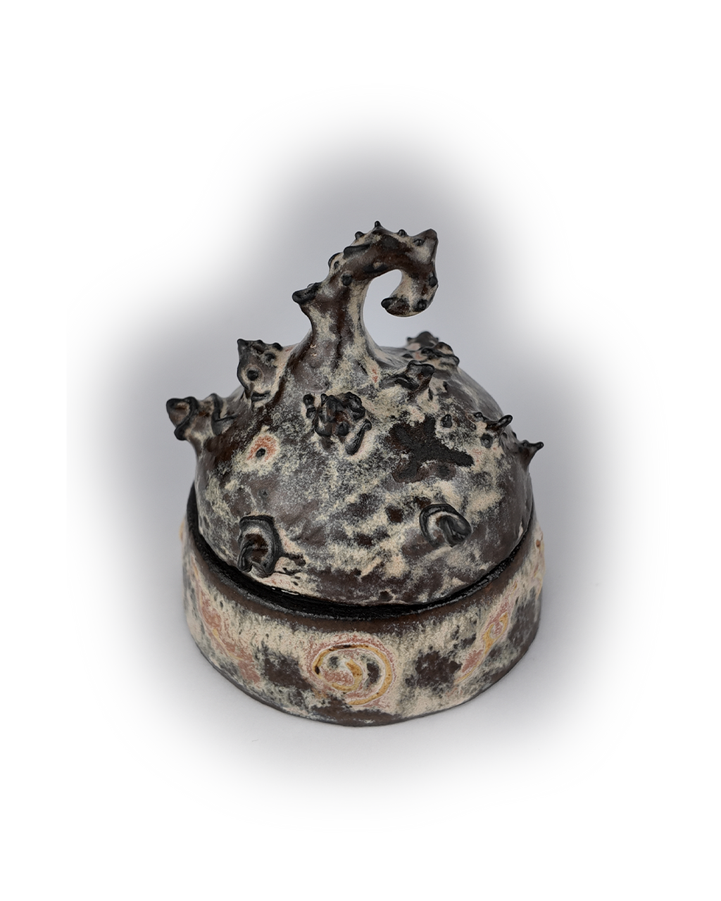 Blush Spiral Jar