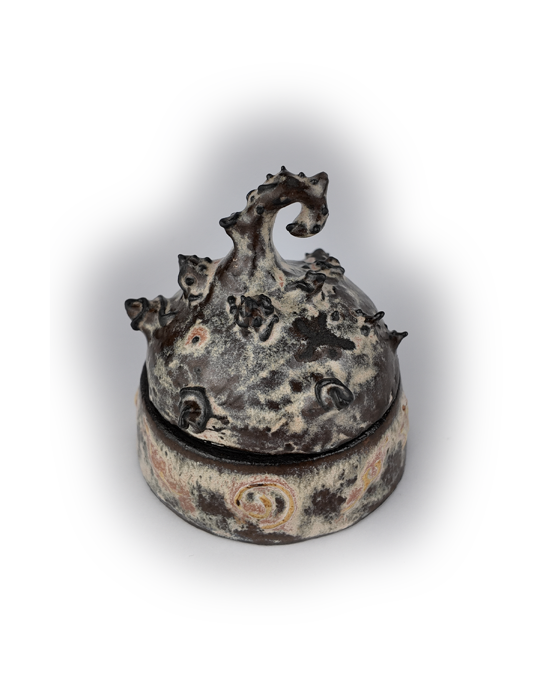 Blush Spiral Jar