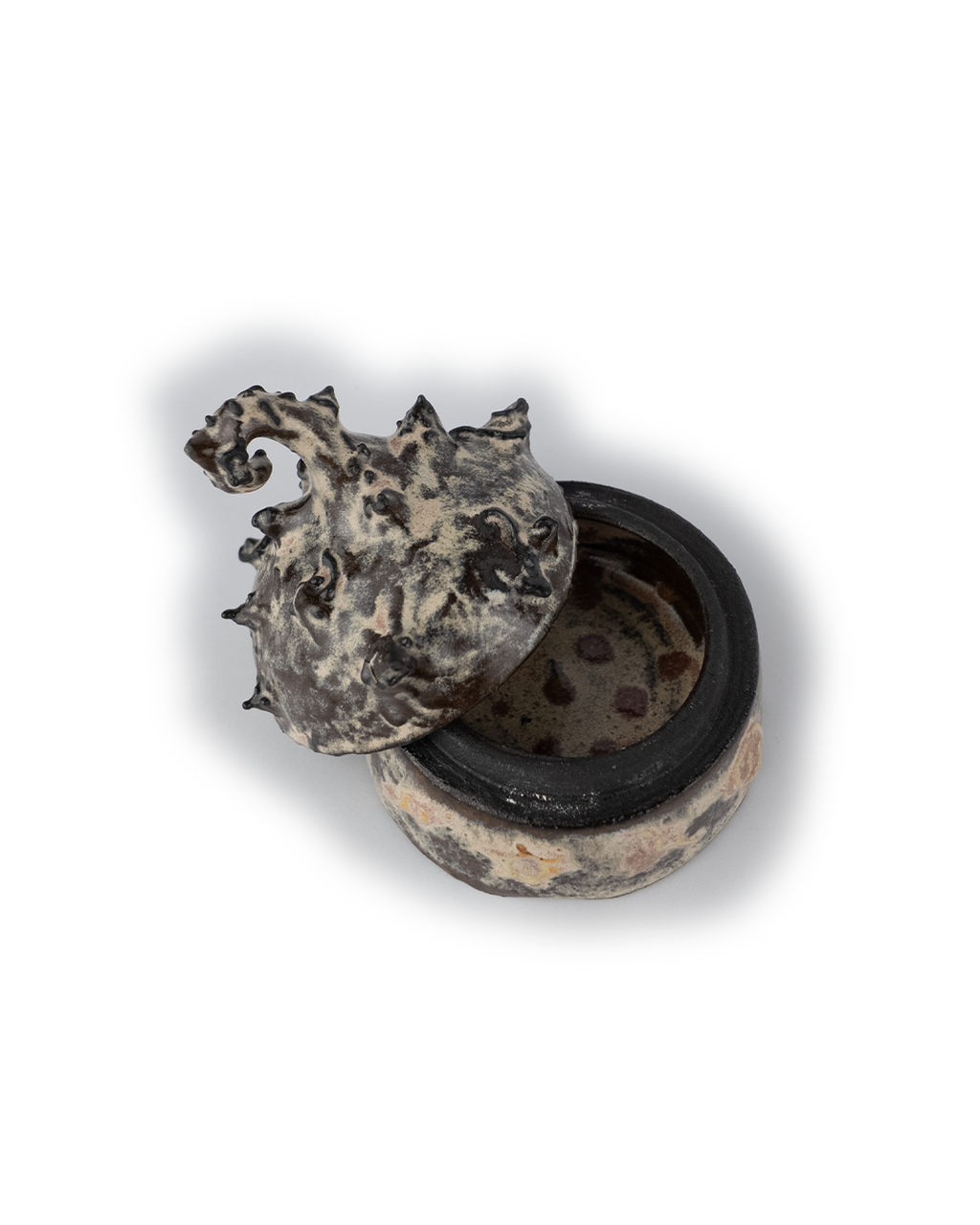 Blush Spiral Jar