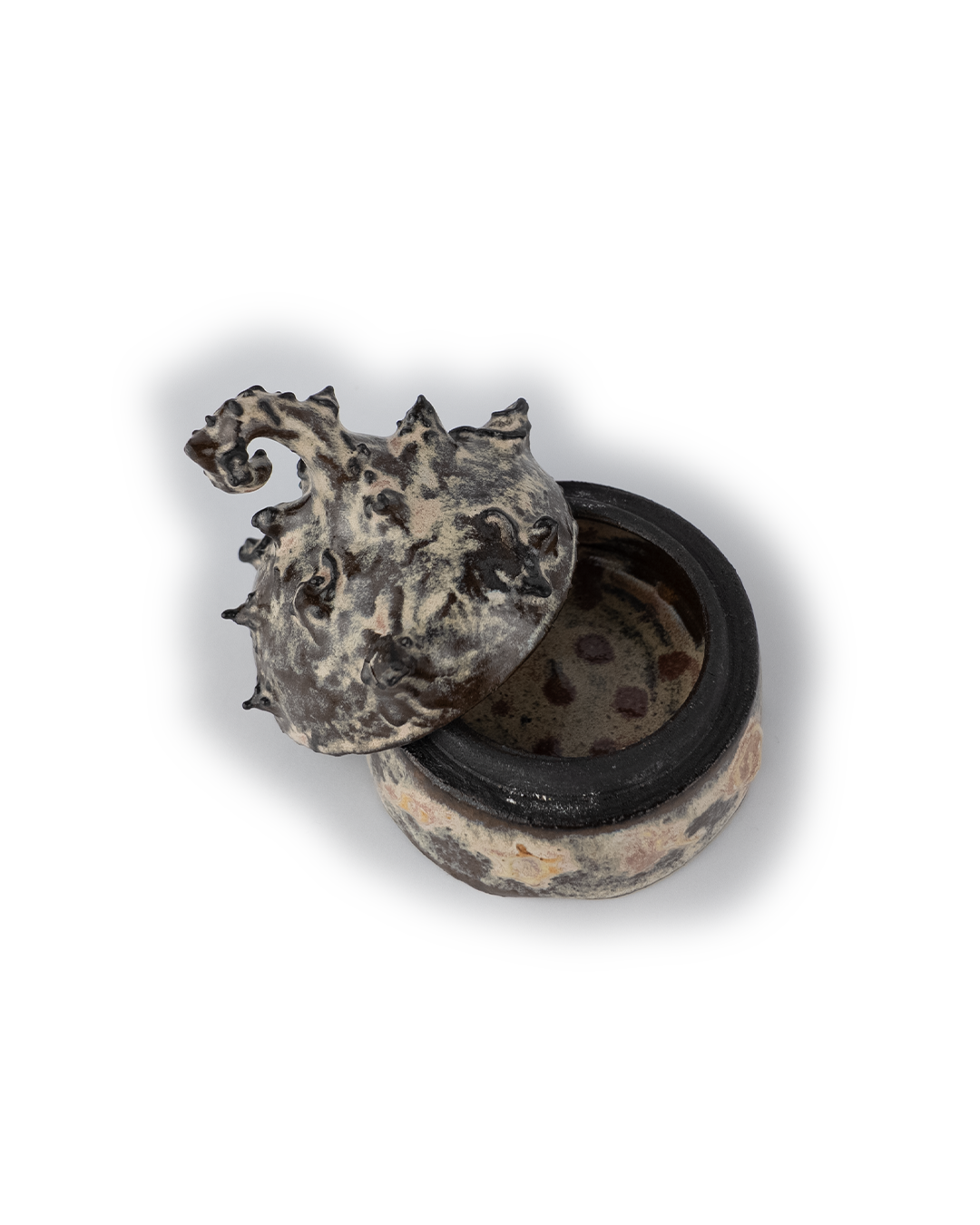 Blush Spiral Jar