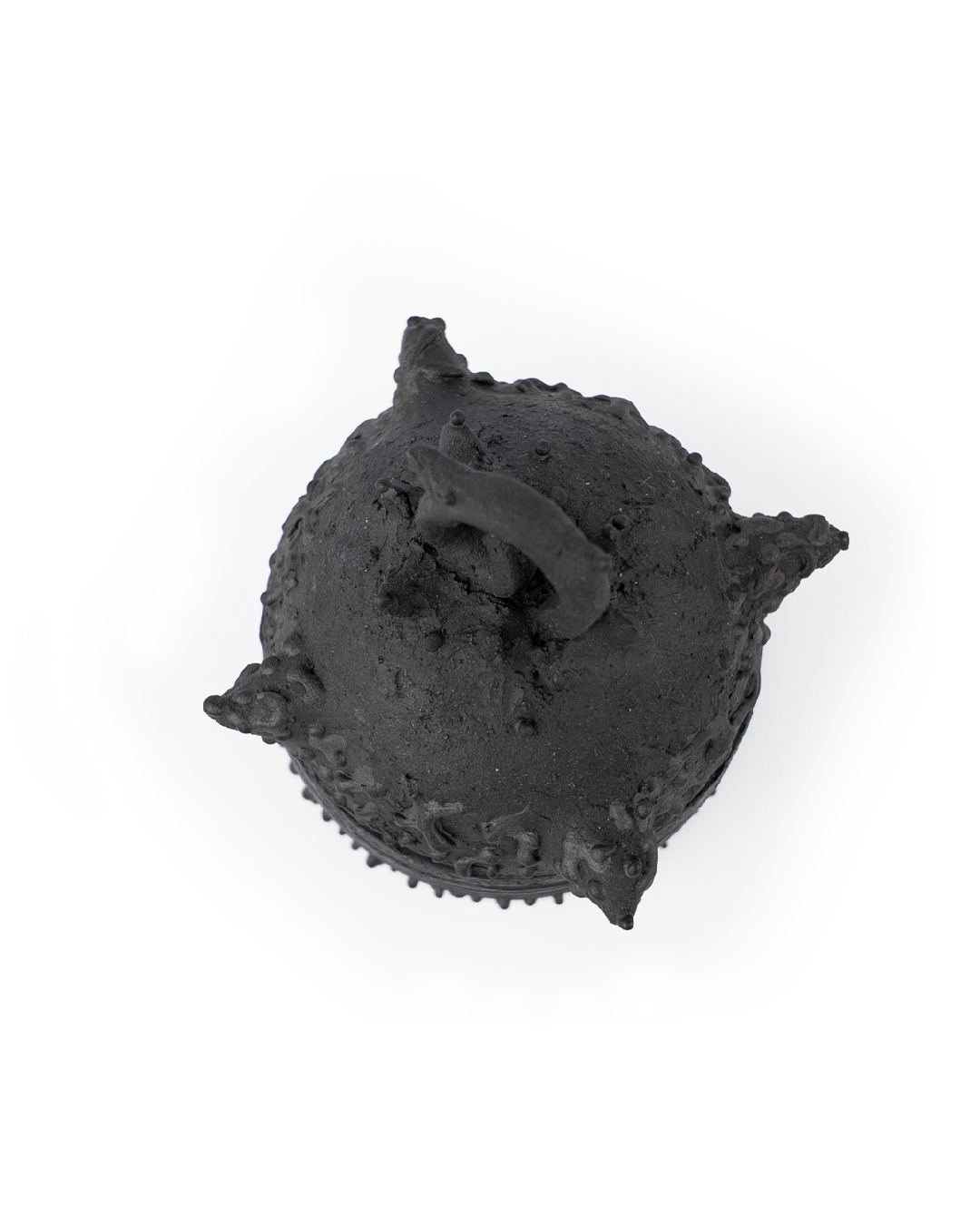 Black Spiral Jar